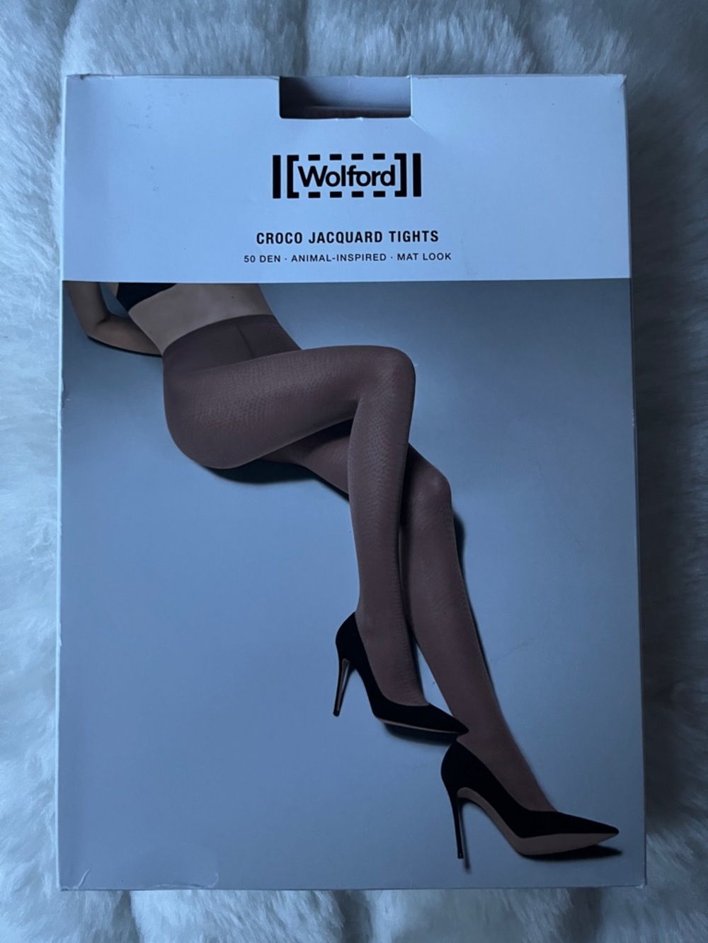Wolford Croco Jacquard Tights